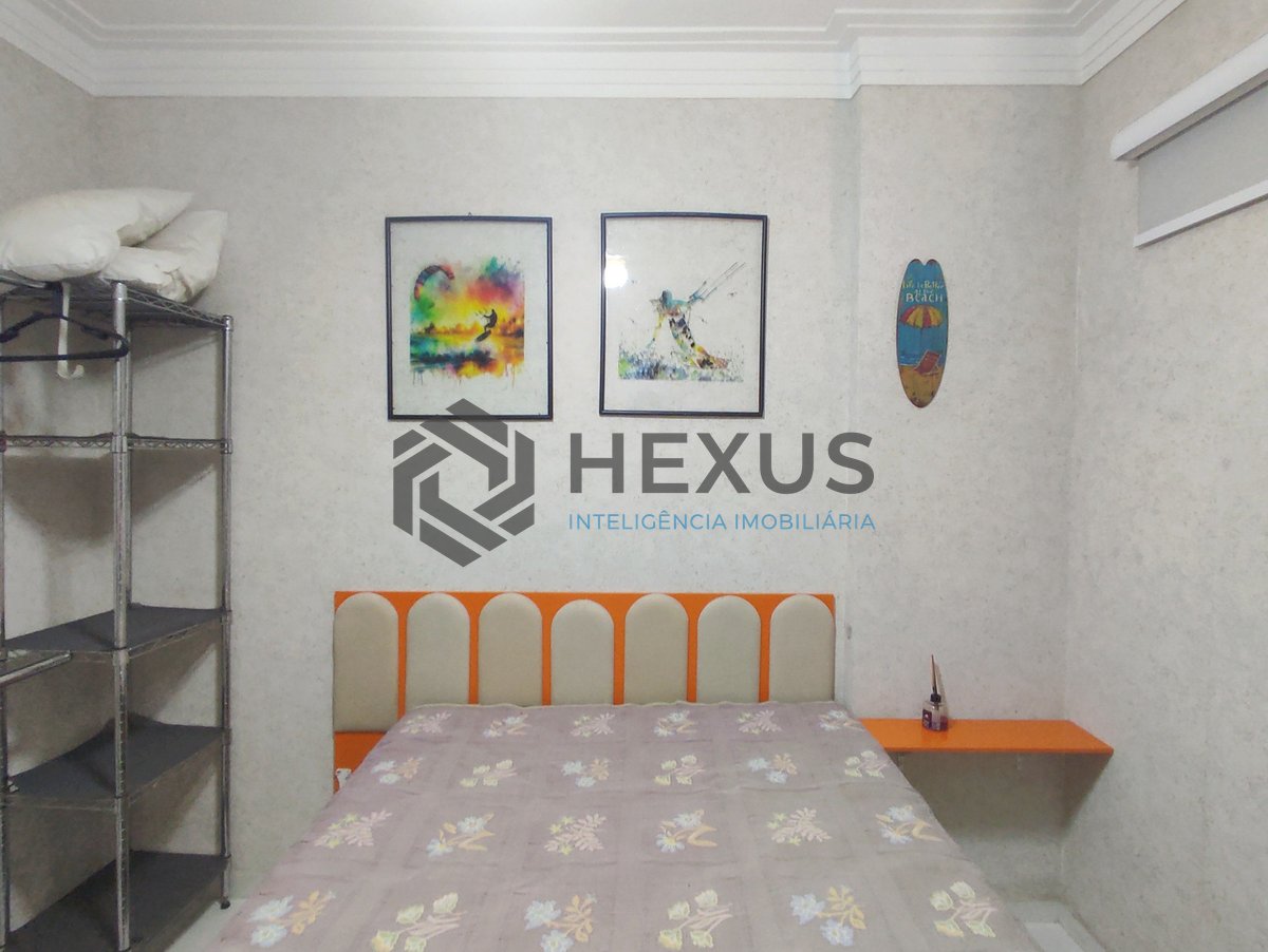 Foto 12 de Apartamento reformado com varanda e lazer na Praia das Astúrias, Guarujá