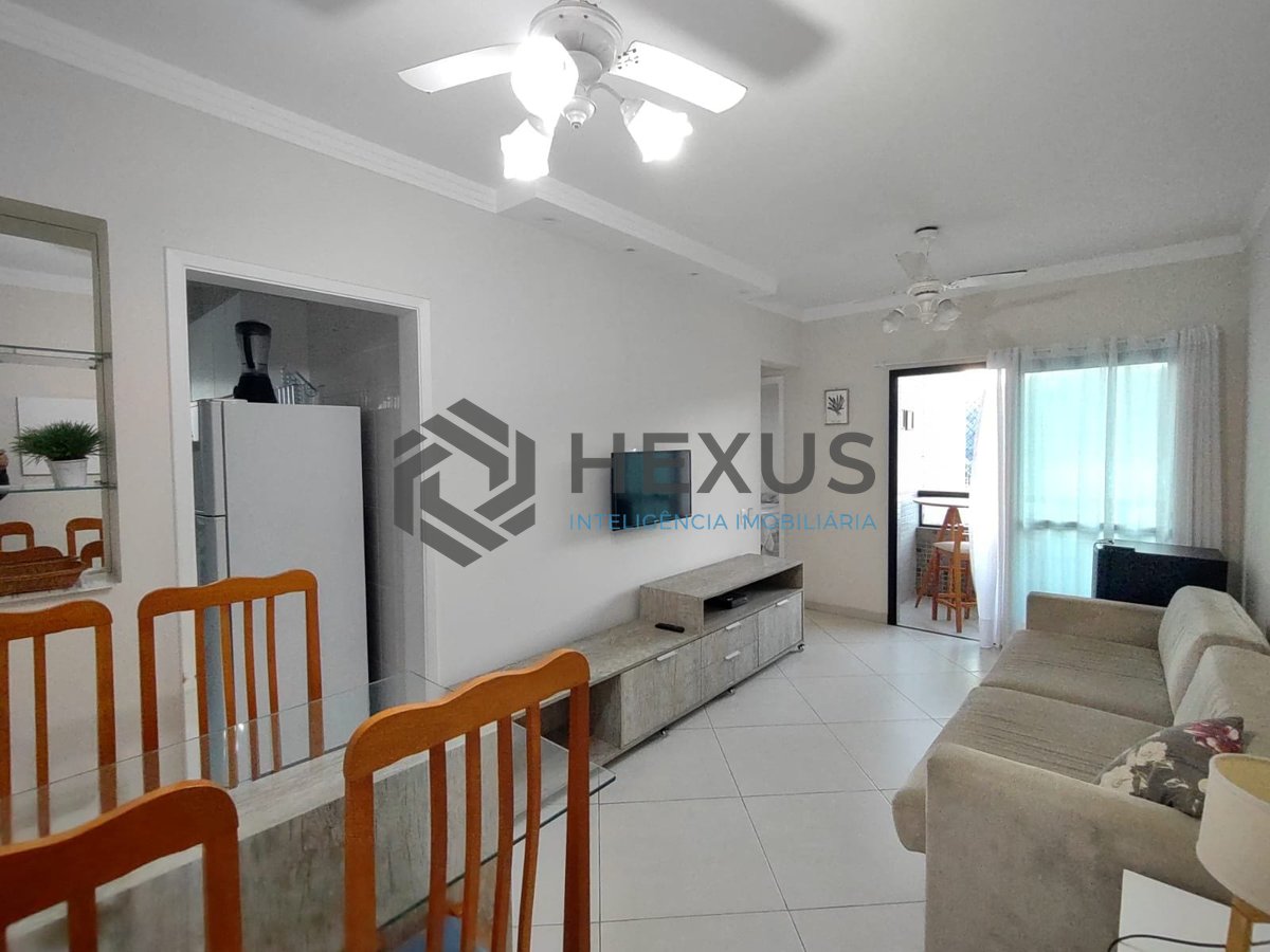 Foto 2 de Apartamento com varanda vista mar e lazer na Praia da Enseada, Guaruja