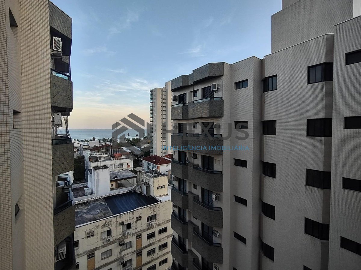 Foto 11 de Apartamento com varanda vista mar e lazer na Praia da Enseada, Guaruja