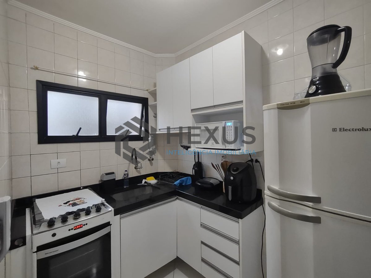 Foto 13 de Apartamento com varanda vista mar e lazer na Praia da Enseada, Guaruja