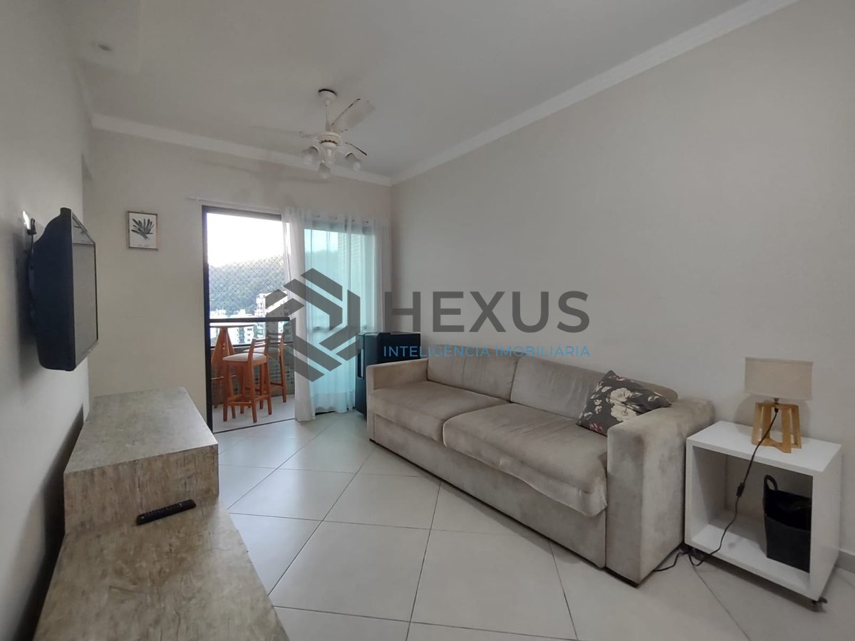 Foto 3 de Apartamento com varanda vista mar e lazer na Praia da Enseada, Guaruja