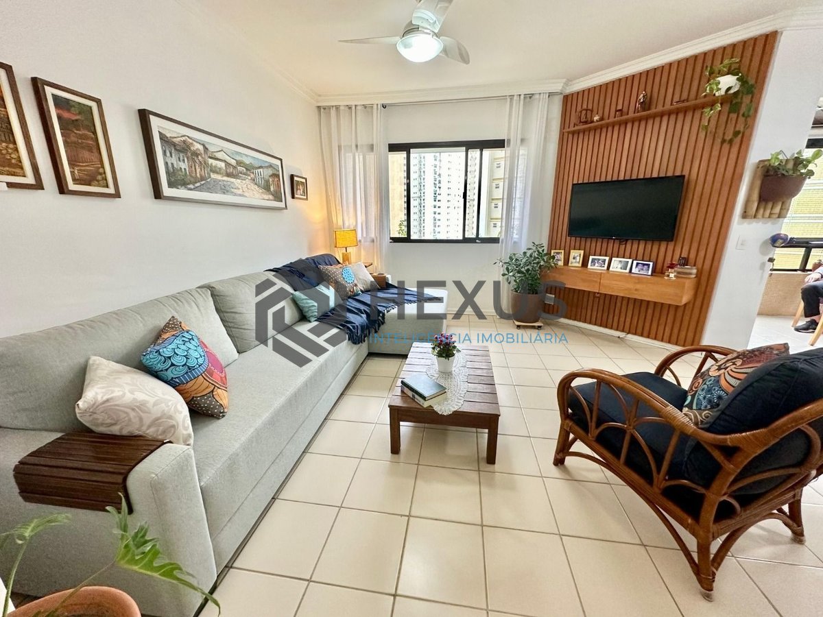 Foto 2 de Apartamento com varanda e lazer na Praia das Asturias, Guaruja