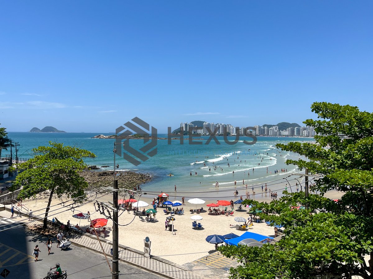 Foto 10 de Apartamento reformado frente mar na Praia das Pitangueiras, Guaruja