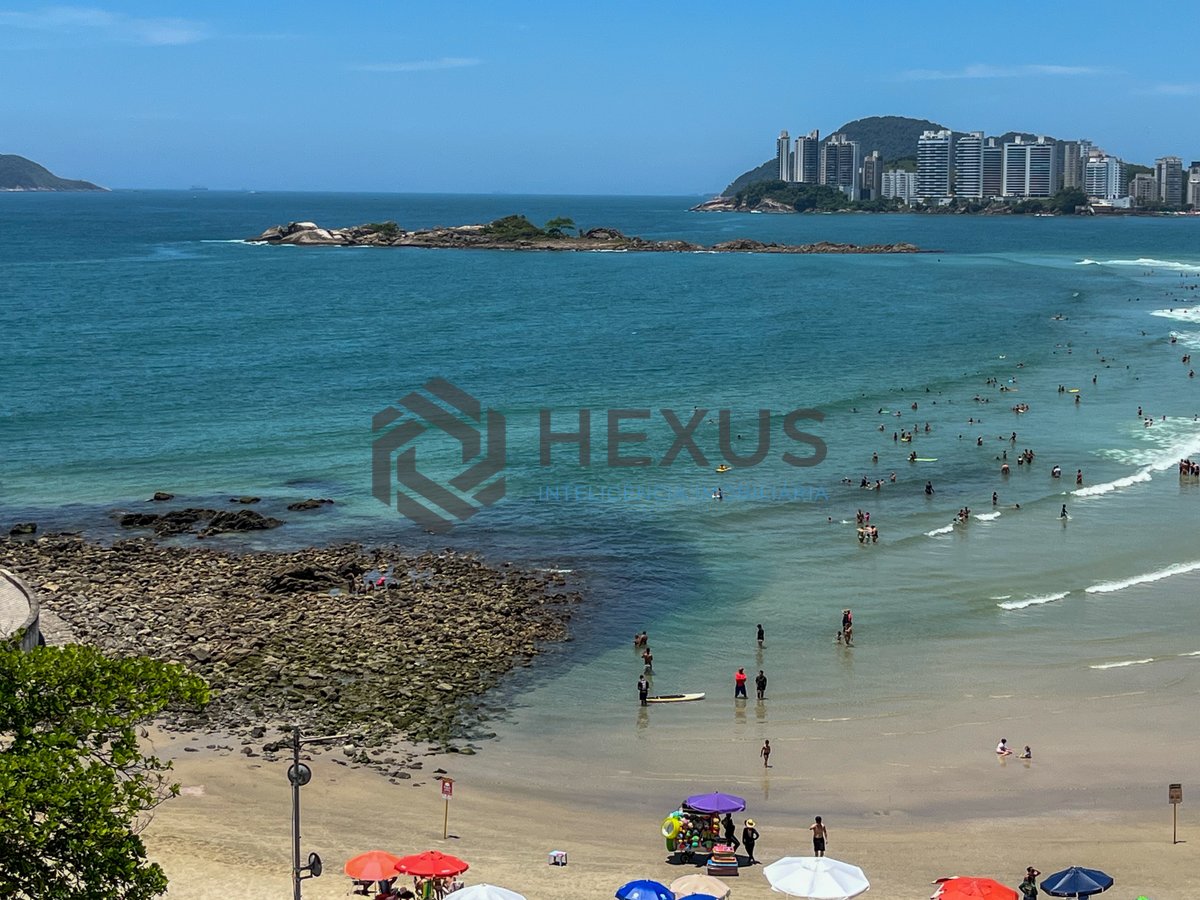 Foto 12 de Apartamento frente mar na Praia das Pitangueiras, Guaruja