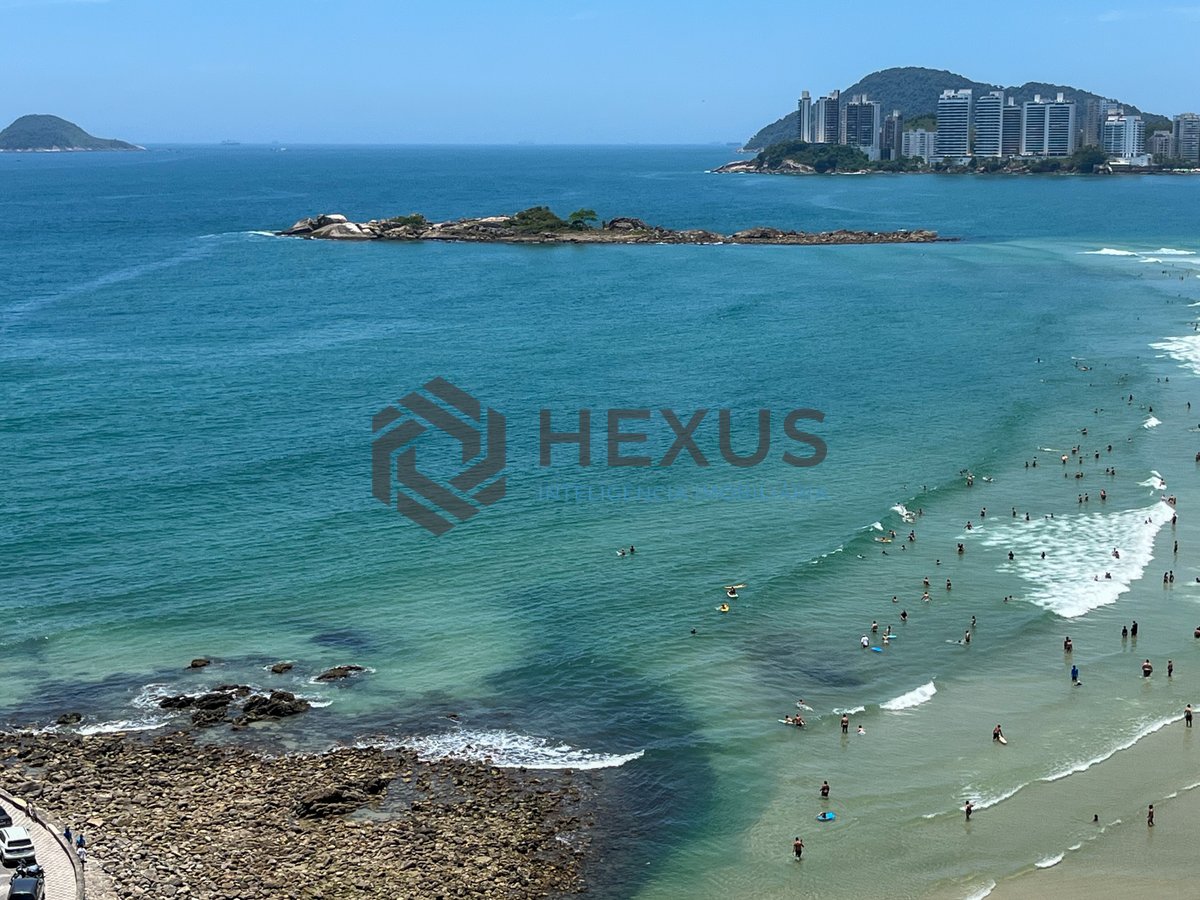 Foto 11 de Apartamento frente mar na Praia das Pitangueiras, Guaruja