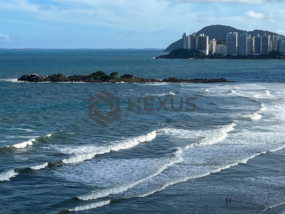 Foto 12 de Apartamento reformado frente mar na Praia das Pitangueiras, Guaruja