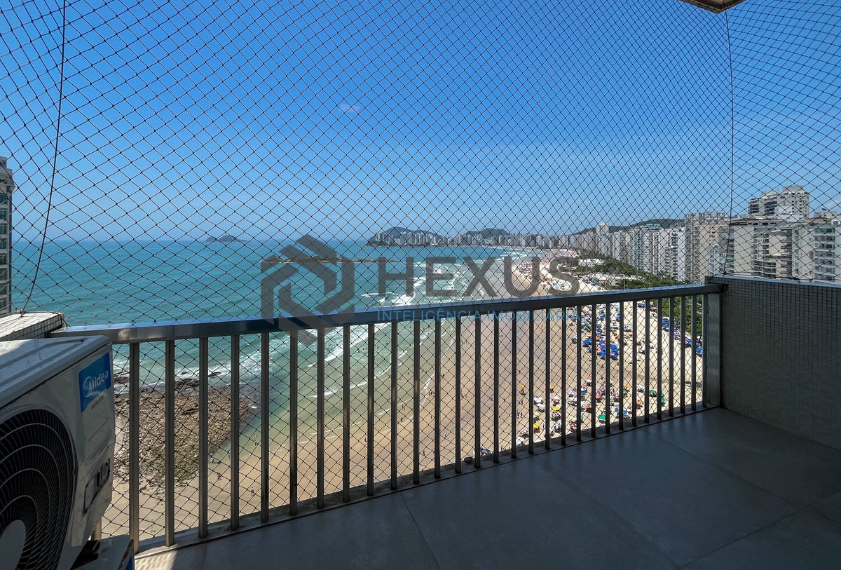 Foto 51 de Apartamento frente mar com varanda na Praia das Pitangueiras, Guaruja