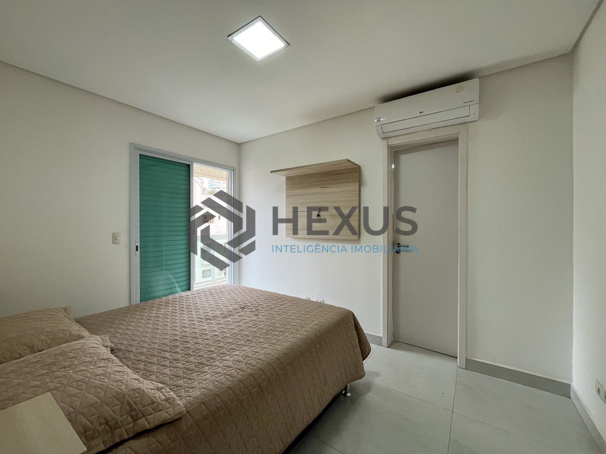 Foto 15 de Apartamento com varanda gourmet e lazer na região do Aquário na Praia da Enseada, Guaruja