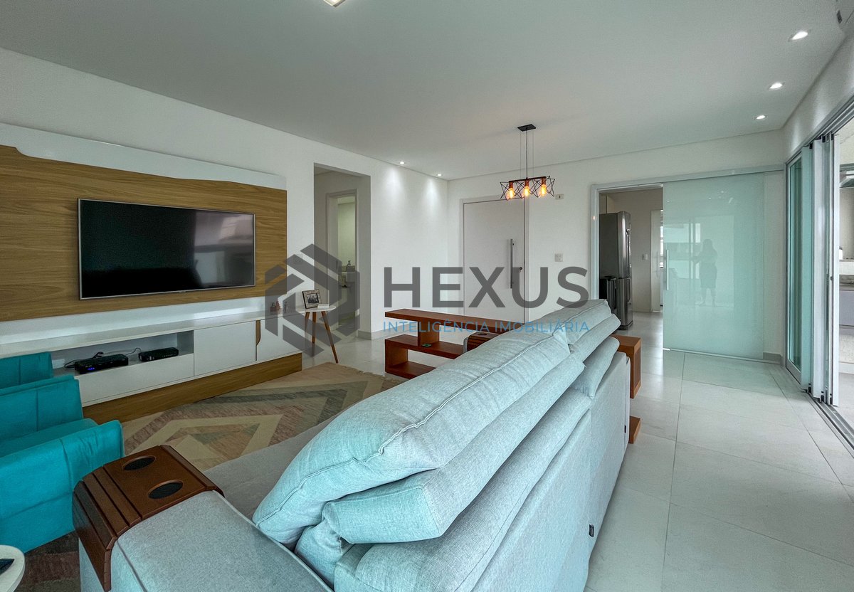 Foto 7 de Apartamento com varanda gourmet e lazer na região do Aquário na Praia da Enseada, Guaruja
