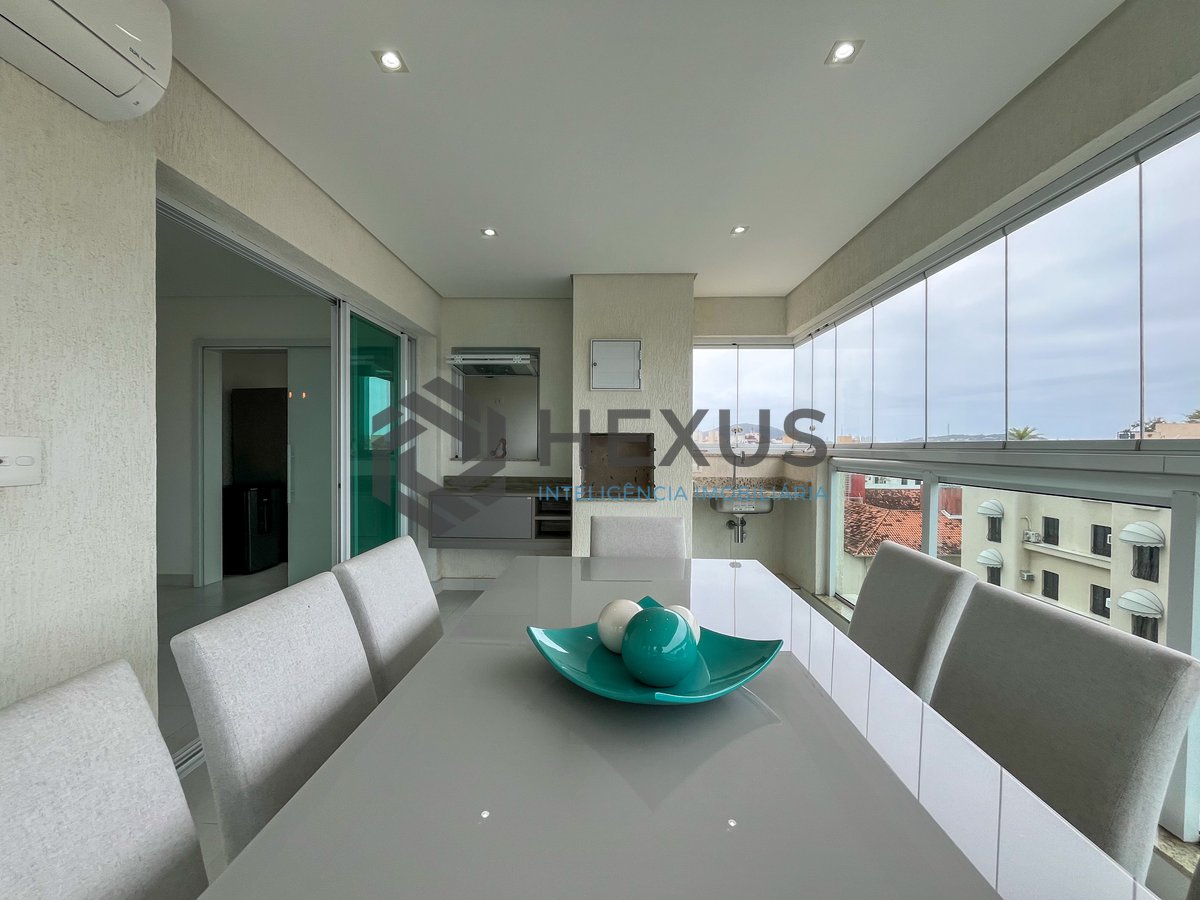 Foto 10 de Apartamento com varanda gourmet e lazer na região do Aquário na Praia da Enseada, Guaruja