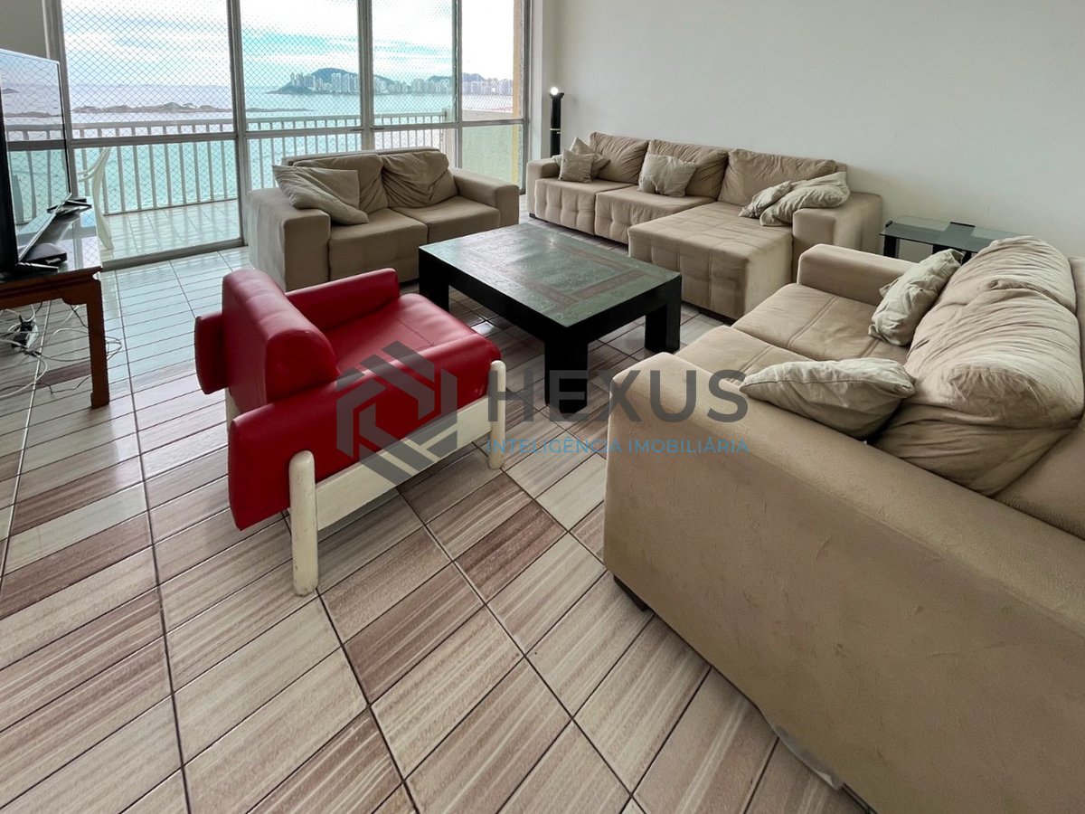 Foto 5 de Apartamento frente mar com varanda vista mar na Praia das Pitangueiras, Guaruja