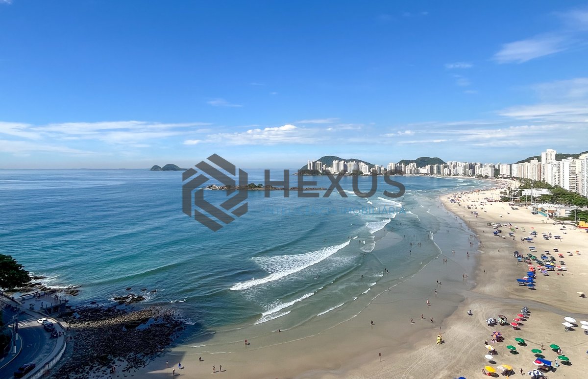 Foto 55 de Apartamento frente mar com varanda na Praia das Pitangueiras, Guaruja