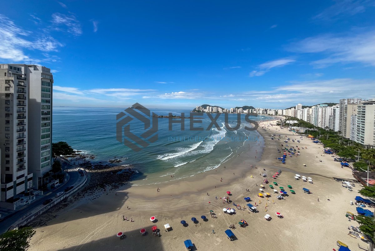 Foto 66 de Apartamento frente mar com varanda na Praia das Pitangueiras, Guaruja