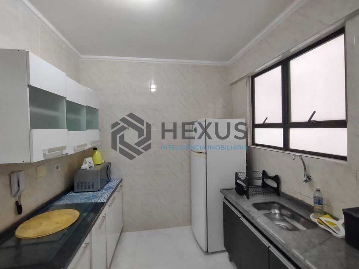 Foto 12 de Apartamento com varanda e lazer na Praia da Enseada, Guaruja
