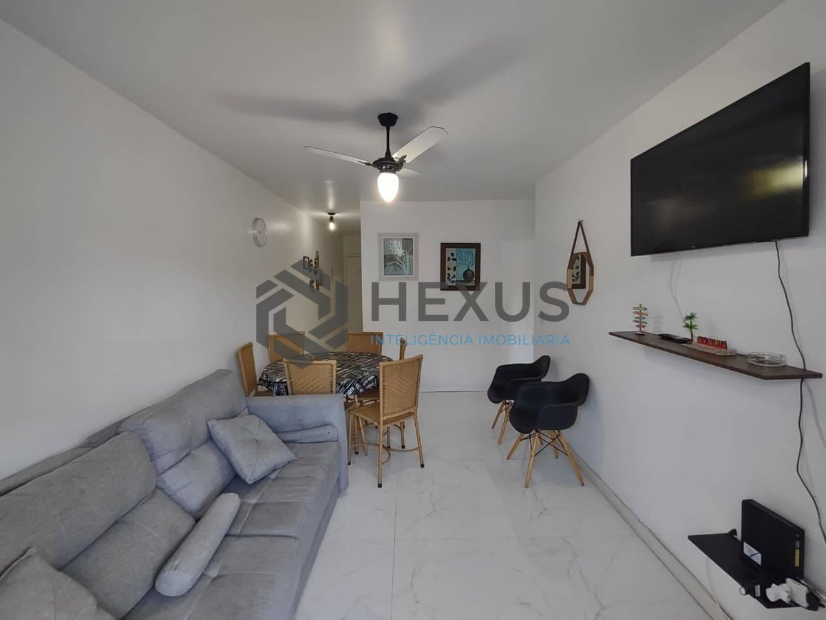 Foto 4 de Apartamento com varanda e lazer na Praia da Enseada, Guaruja