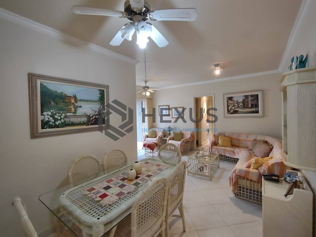 Foto 5 de Apartamento com varanda e lazer na Praia da Enseada, Guaruja