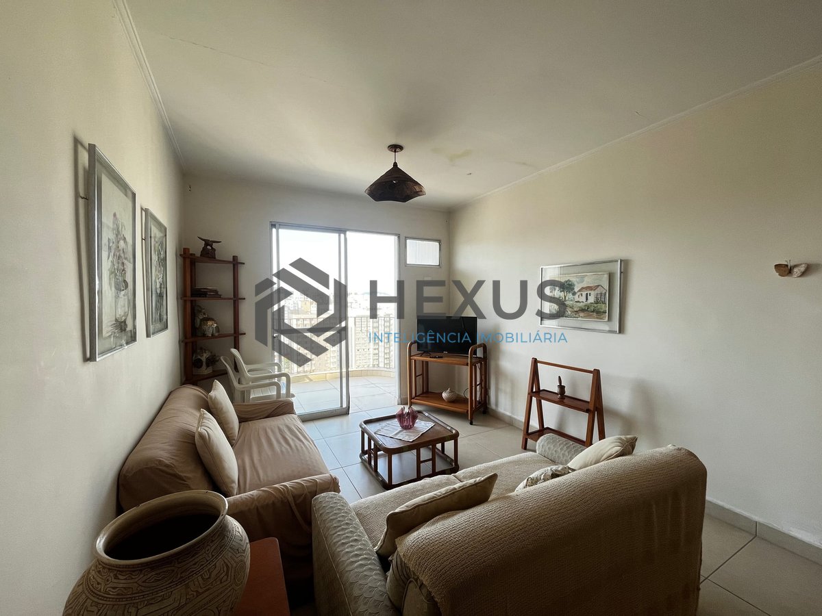 Foto 4 de Apartamento com varanda vista mar na Praia das Pitangueiras, Guaruja