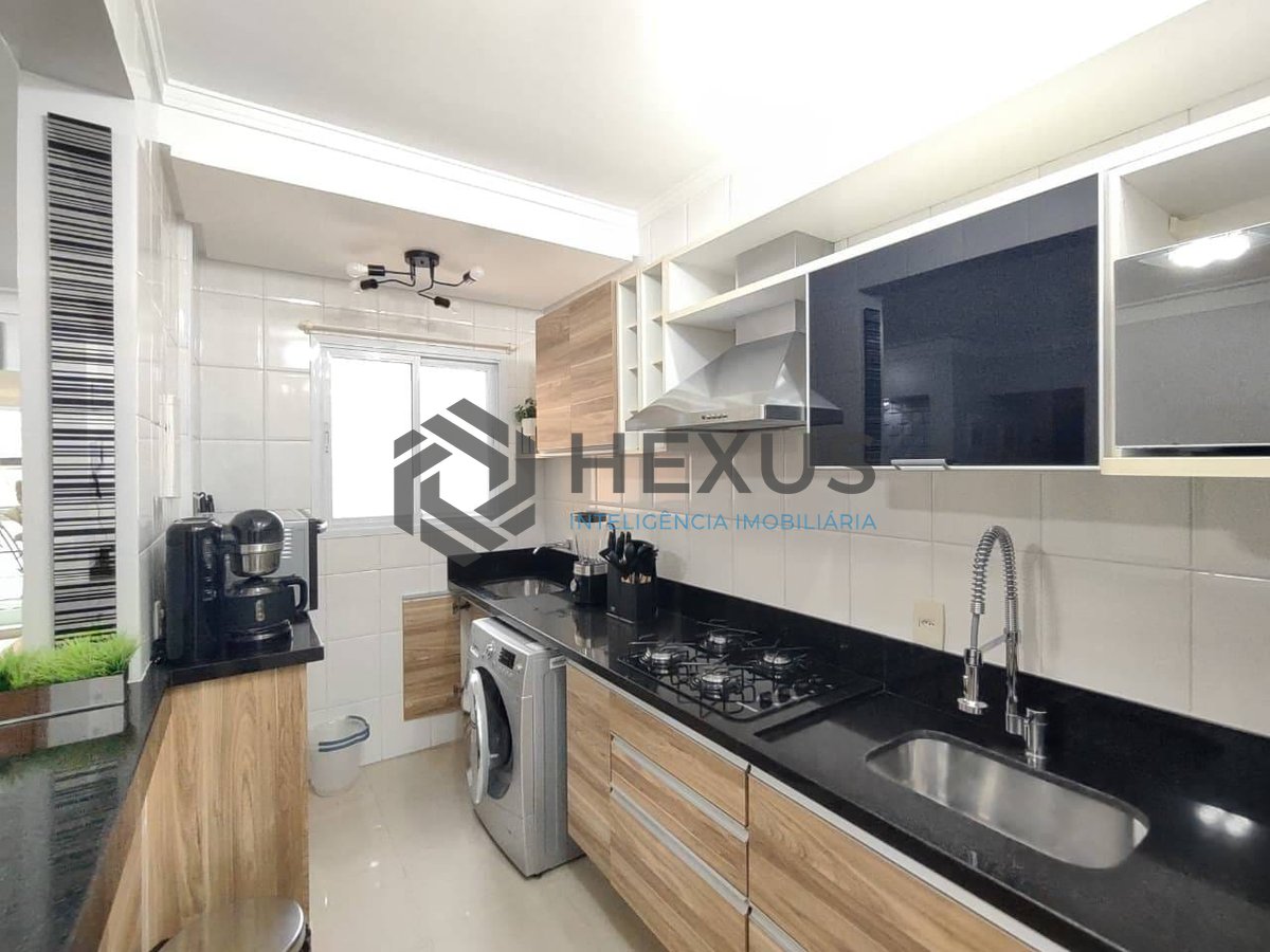 Foto 16 de Apartamento com varanda gourmet vista mar e lazer na Praia da Enseada, Guaruja
