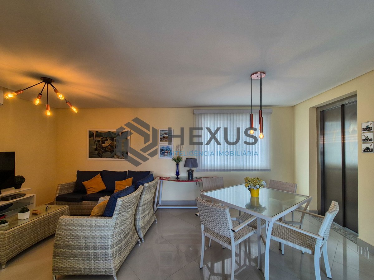 Foto 11 de Apartamento com varanda gourmet vista mar e lazer na beira mar da Praia das Pitangueiras, Guaruja