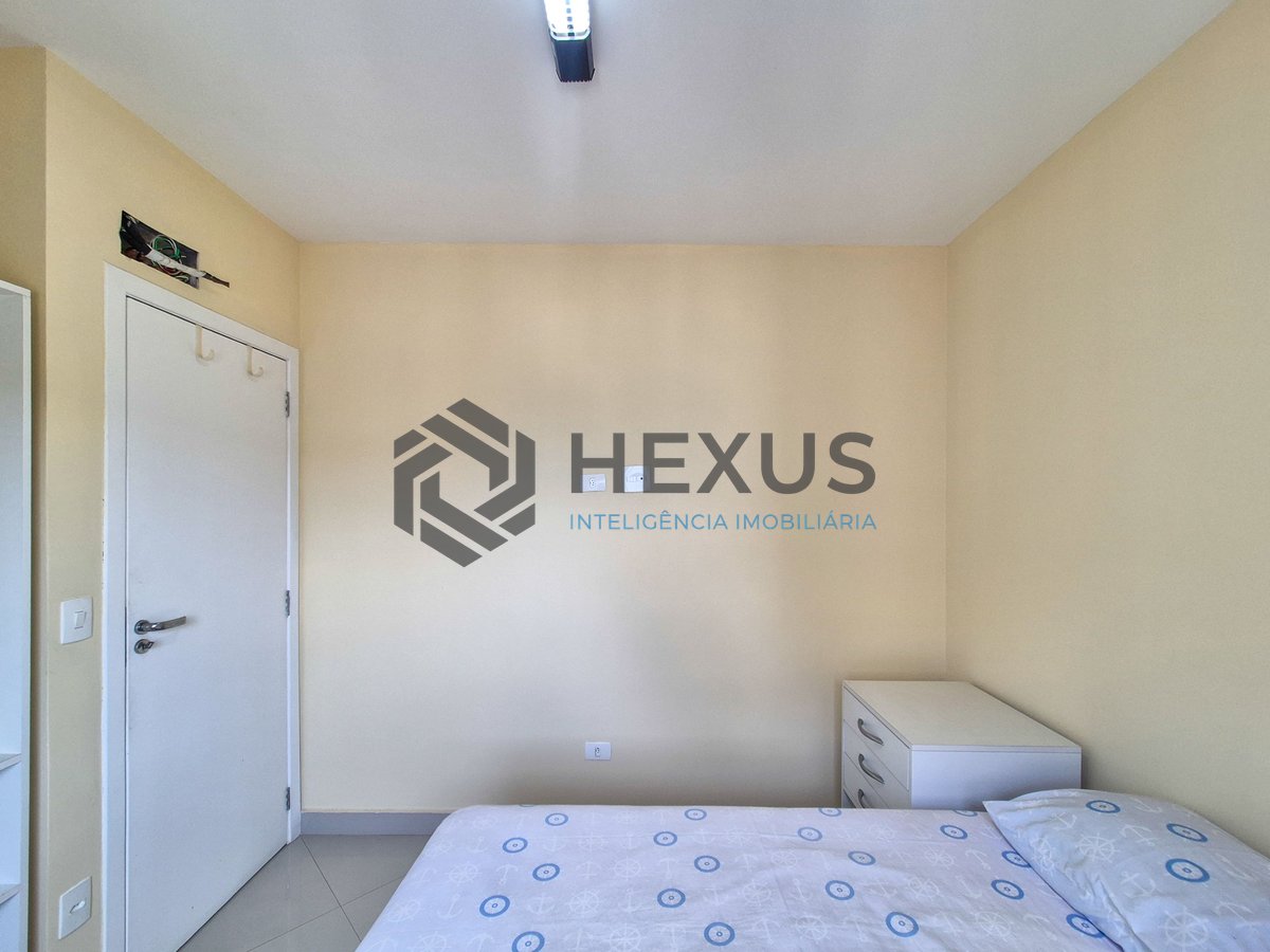 Foto 14 de Apartamento com varanda gourmet vista mar e lazer na beira mar da Praia das Pitangueiras, Guaruja