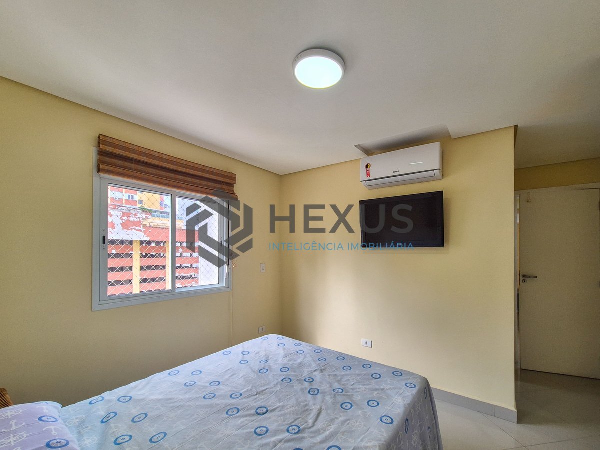 Foto 28 de Apartamento com varanda gourmet vista mar e lazer na beira mar da Praia das Pitangueiras, Guaruja