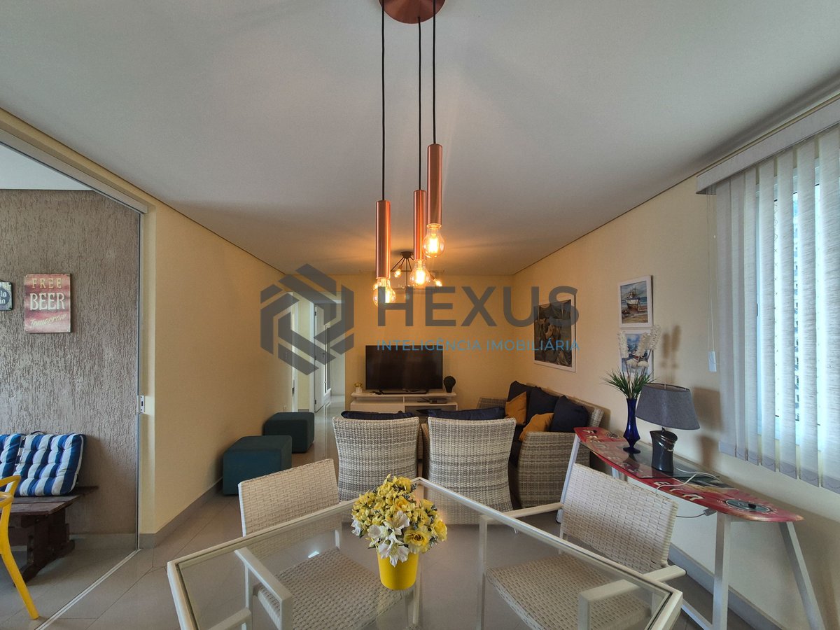 Foto 10 de Apartamento com varanda gourmet vista mar e lazer na beira mar da Praia das Pitangueiras, Guaruja
