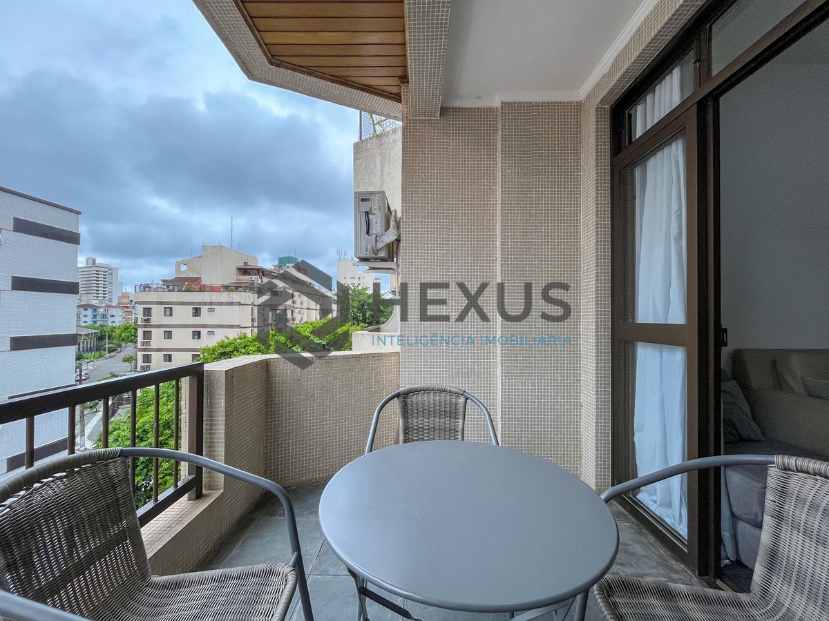Foto 5 de Apartamento com varanda e lazer na Praia das Asturias, Guaruja