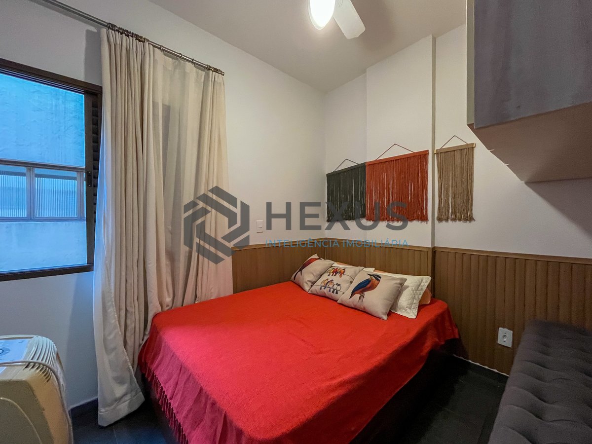 Foto 8 de Apartamento com varanda e lazer na Praia das Asturias, Guaruja