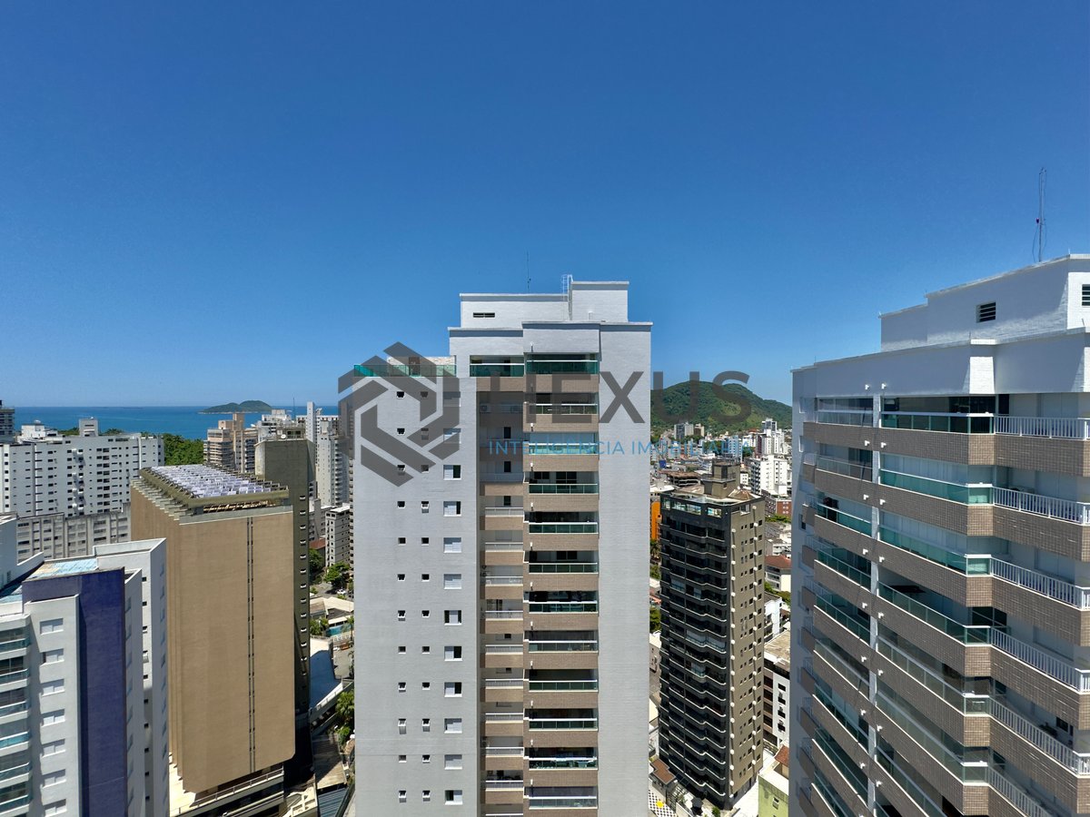Foto 6 de Apartamento com varanda gourmet vista mar e lazer na Praia das Asturias, Guaruja