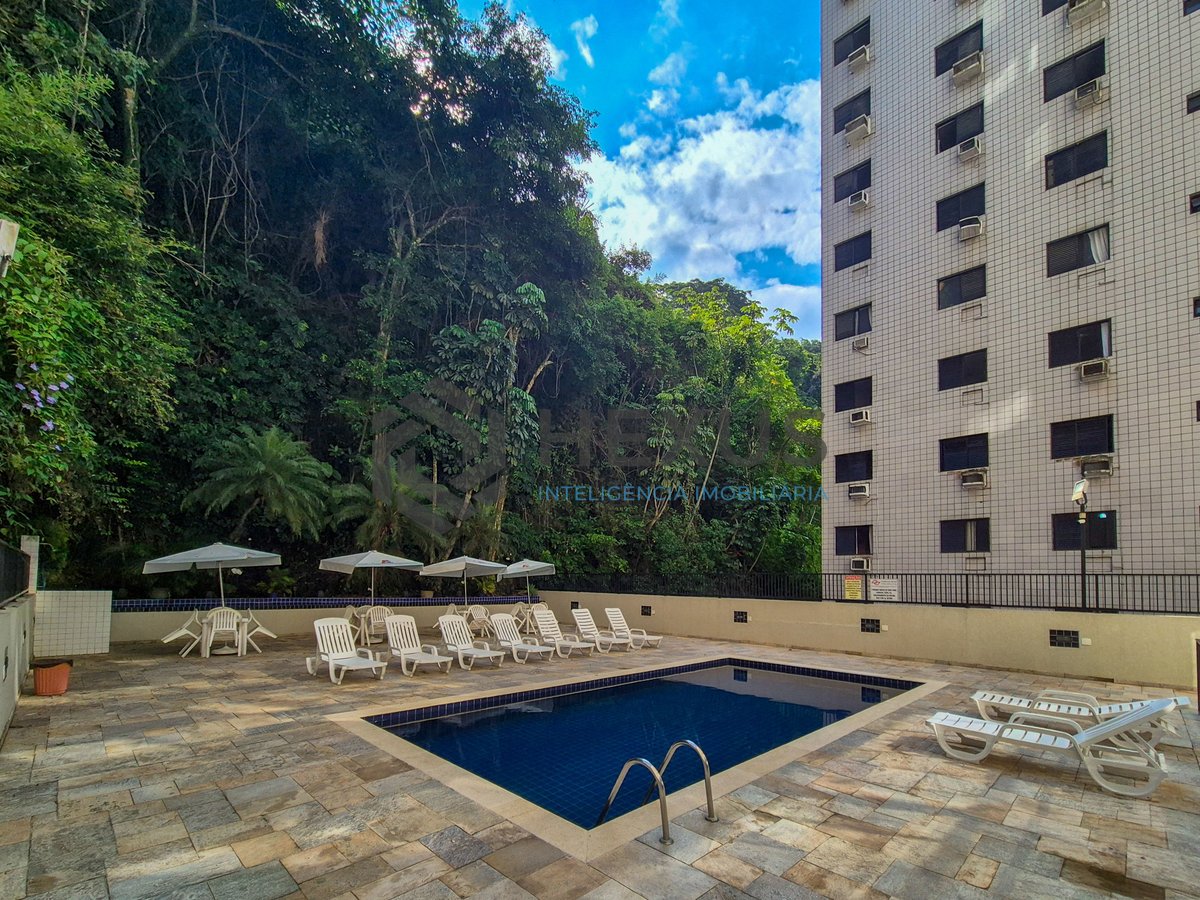 Foto 33 de Apartamento reformado com varanda e lazer na Praia das Pitangueiras, Guaruja