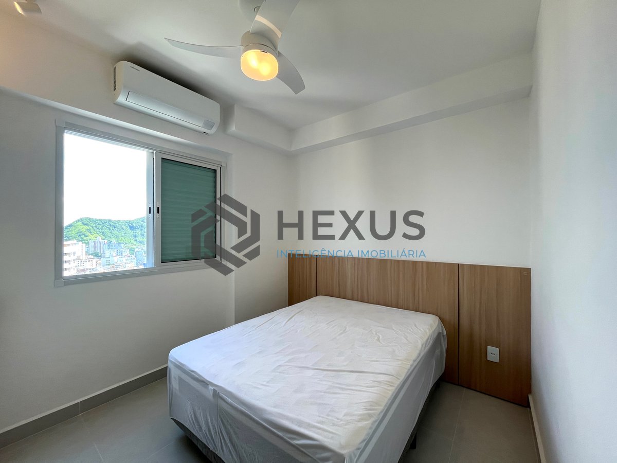 Foto 15 de Apartamento com varanda gourmet e lazer na Praia das Asturias, Guaruja