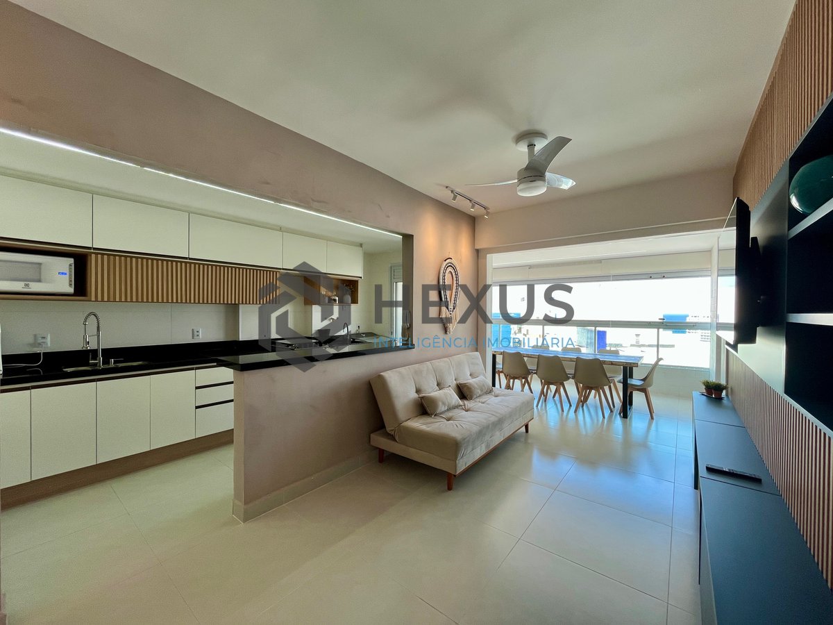 Foto 6 de Apartamento com varanda gourmet e lazer na Praia das Asturias, Guaruja