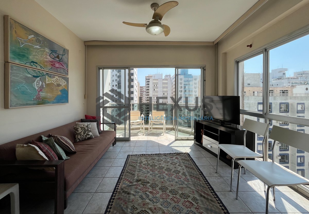 Foto 7 de Apartamento com varanda vista mar e lazer na região da barra funda da Praia das Pitangueiras, Guaruja