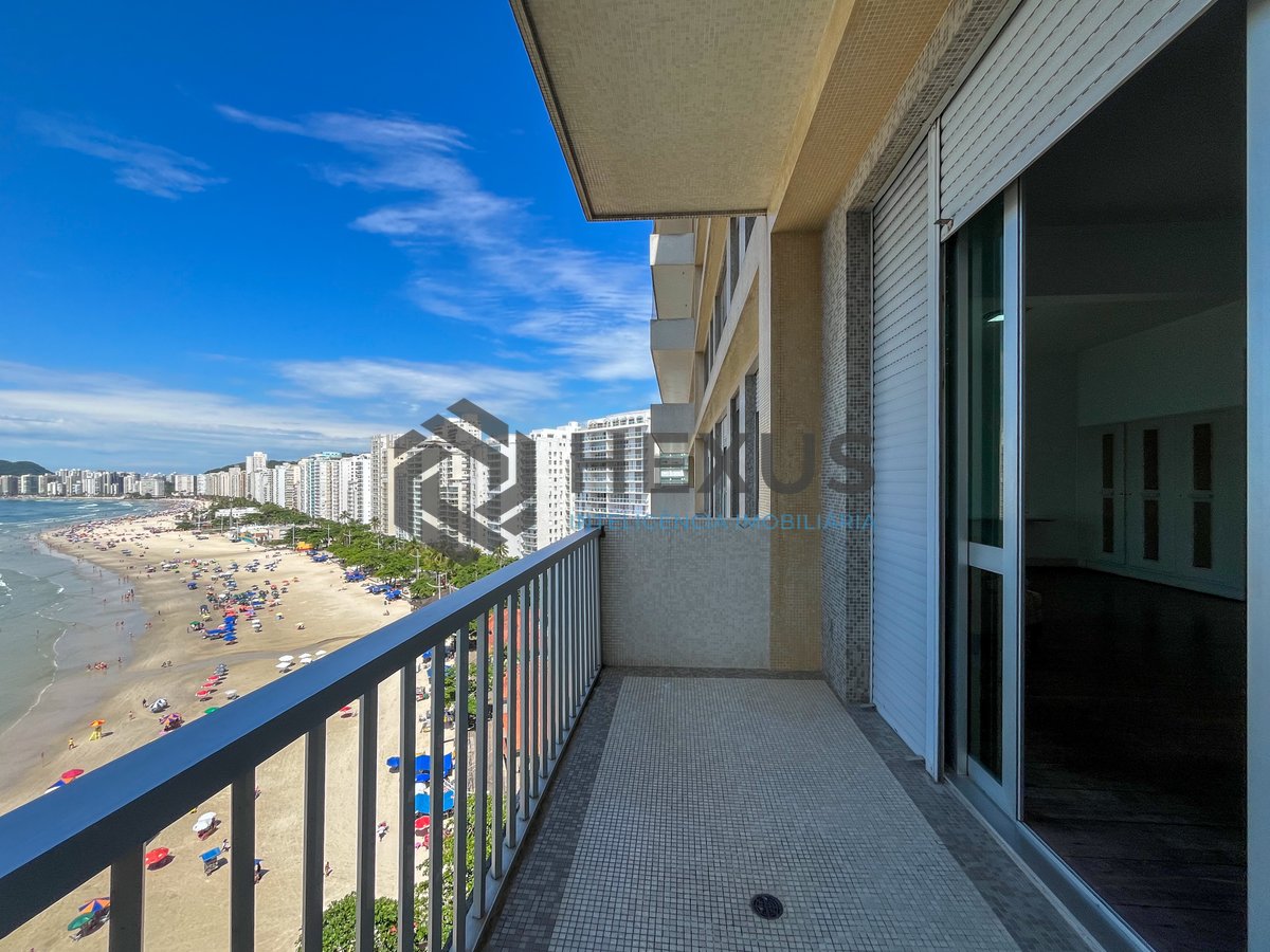 Foto 44 de Apartamento frente mar com varanda na Praia das Pitangueiras, Guaruja