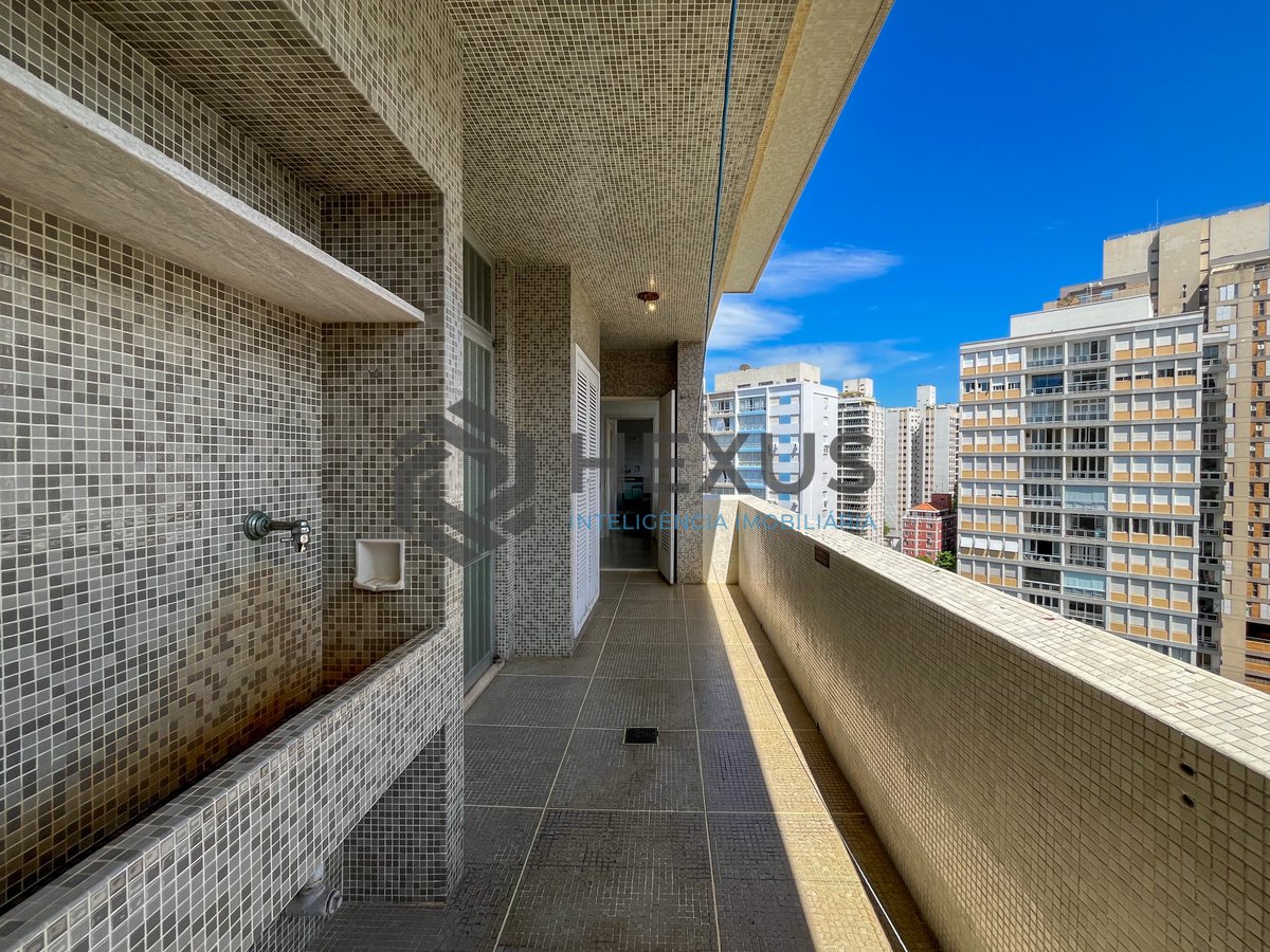 Foto 56 de Apartamento frente mar com varanda na Praia das Pitangueiras, Guaruja