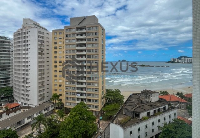 Foto 32 de Apartamento frente mar com varanda vista mar na Praia das Pitangueiras, Guaruja