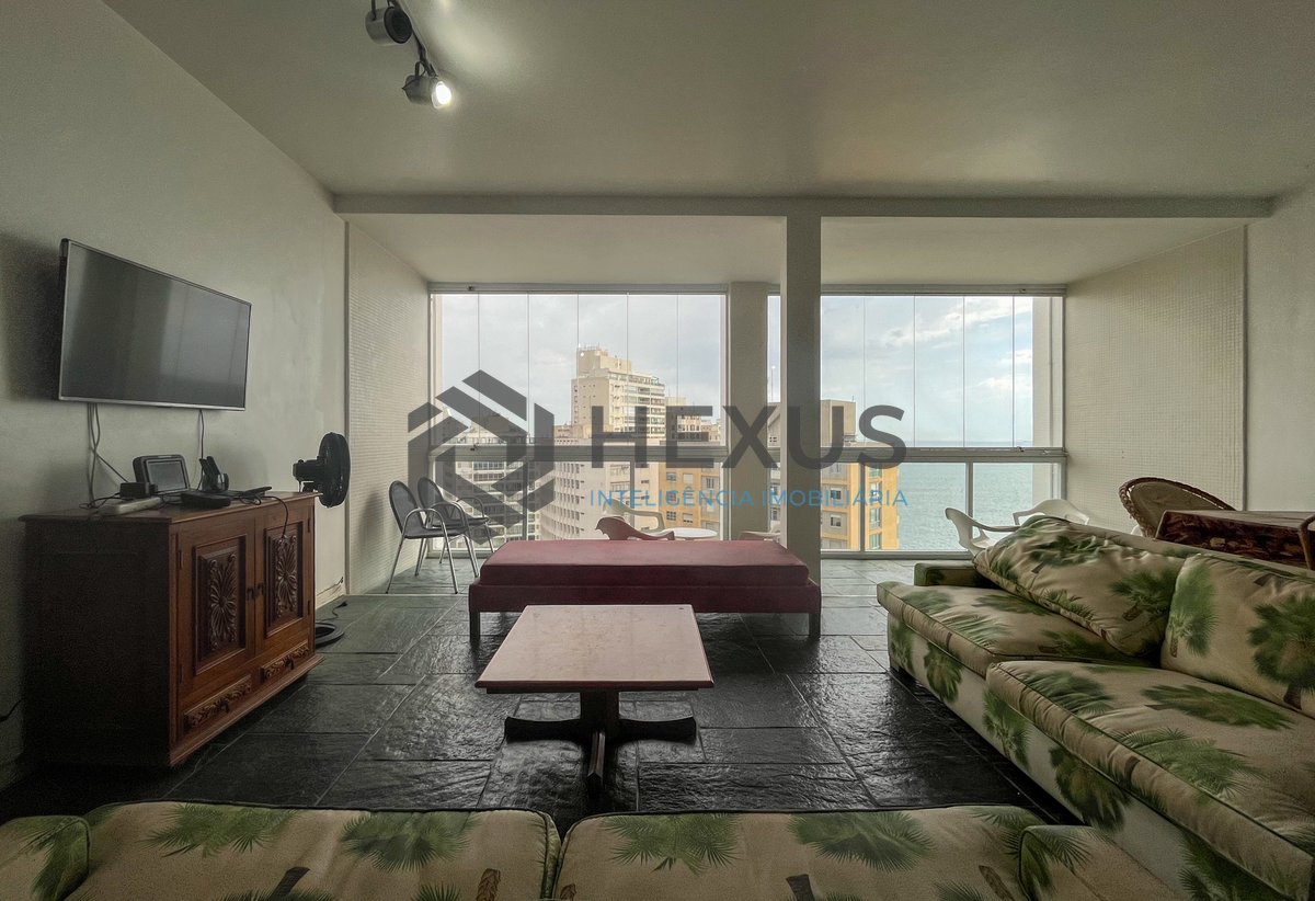 Foto 4 de Apartamento duplo frente mar na Praia das Pitangueiras, Guaruja
