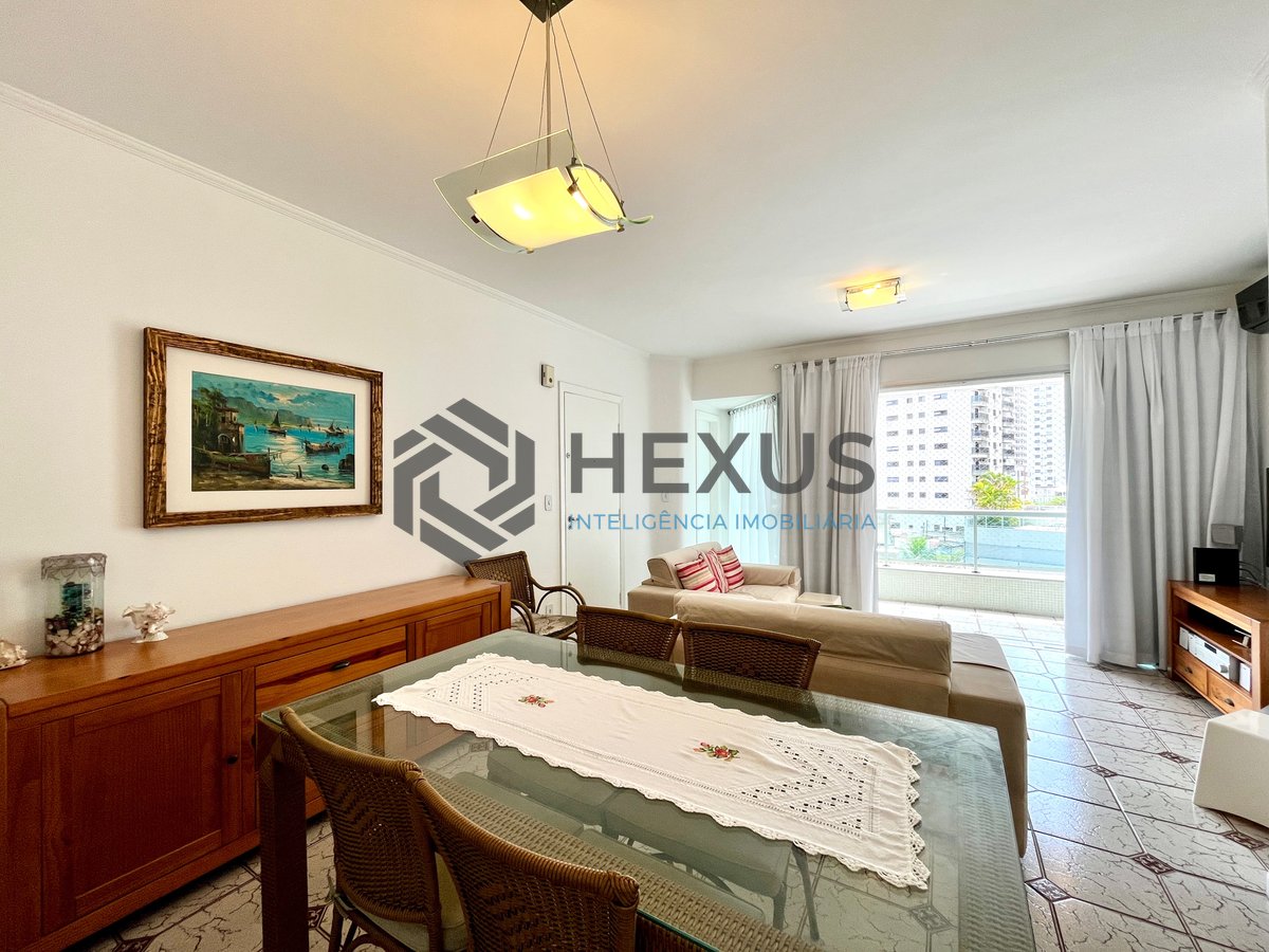 Foto 4 de Apartamento com varanda vista mar e lazer na Praia das Astúrias, Guarujá