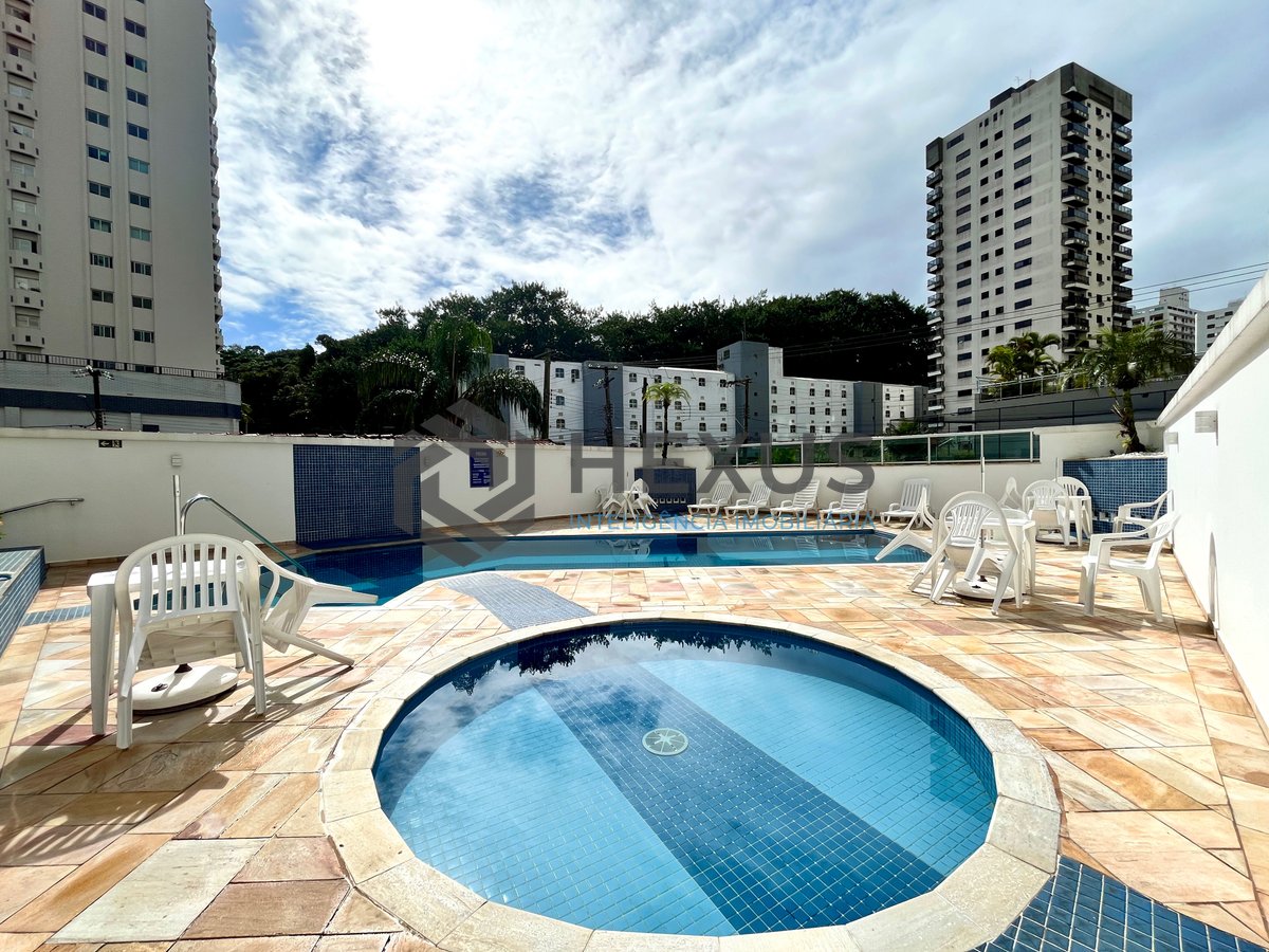 Foto 18 de Apartamento com varanda e lazer na Praia das Asturias, Guaruja