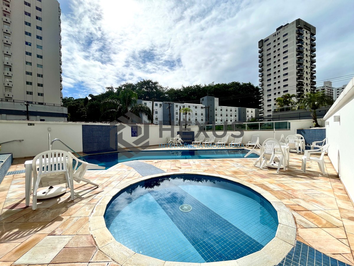 Foto 19 de Apartamento com varanda e lazer na Praia das Asturias, Guaruja