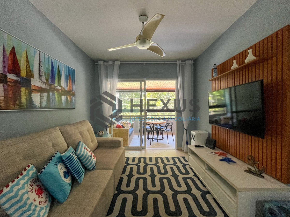Foto 7 de Apartamento com varanda e lazer na Praia das Pitangueiras, Guaruja