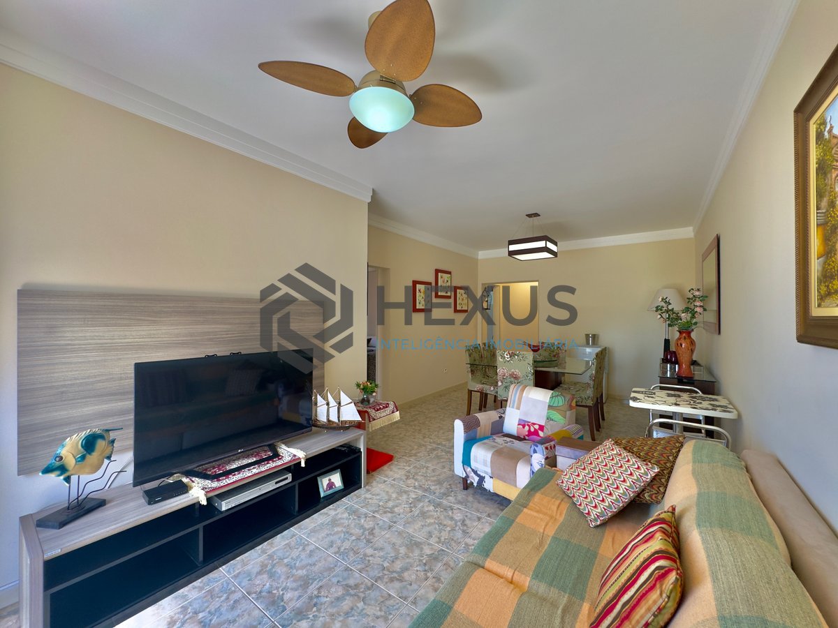 Foto 4 de Apartamento reformado com varanda e lazer na Praia das Asturias, Guaruja