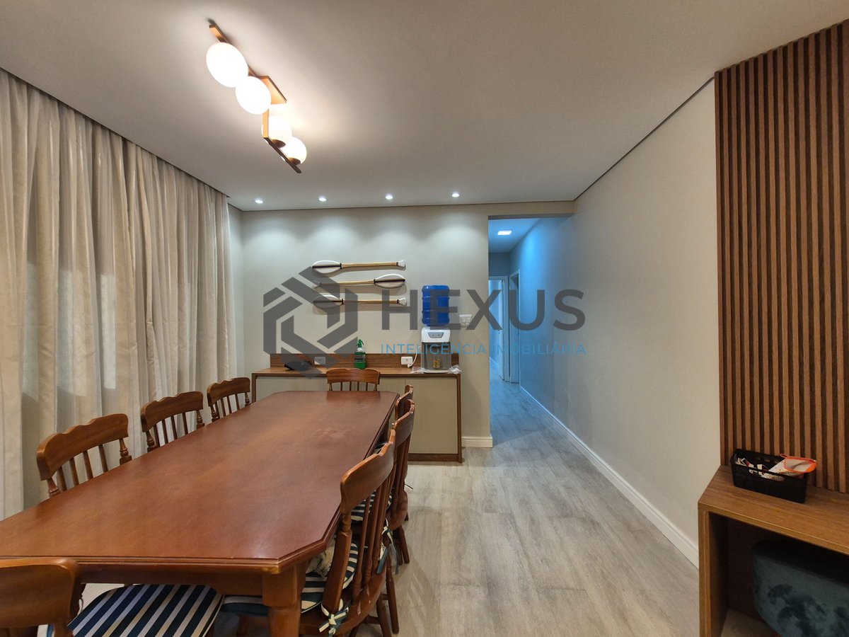 Foto 9 de Apartamento reformado com varanda gourmet e vista mar na beira mar da Praia das Asturias, Guaruja