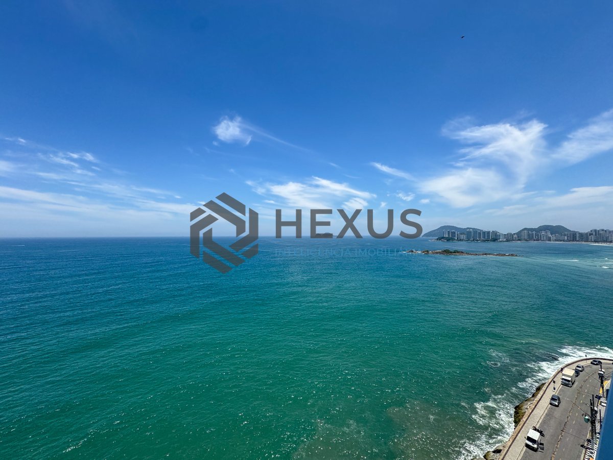 Foto 16 de Apartamento reformado frente mar com varanda na Praia das Pitangueiras, Guaruja