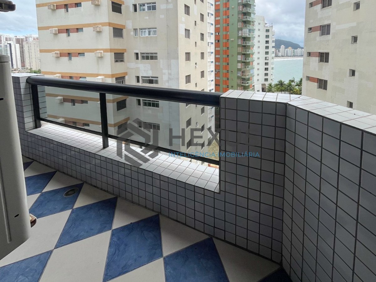 Foto 20 de Apartamento frente mar com varanda e lazer na Praia das Asturias, Guaruja