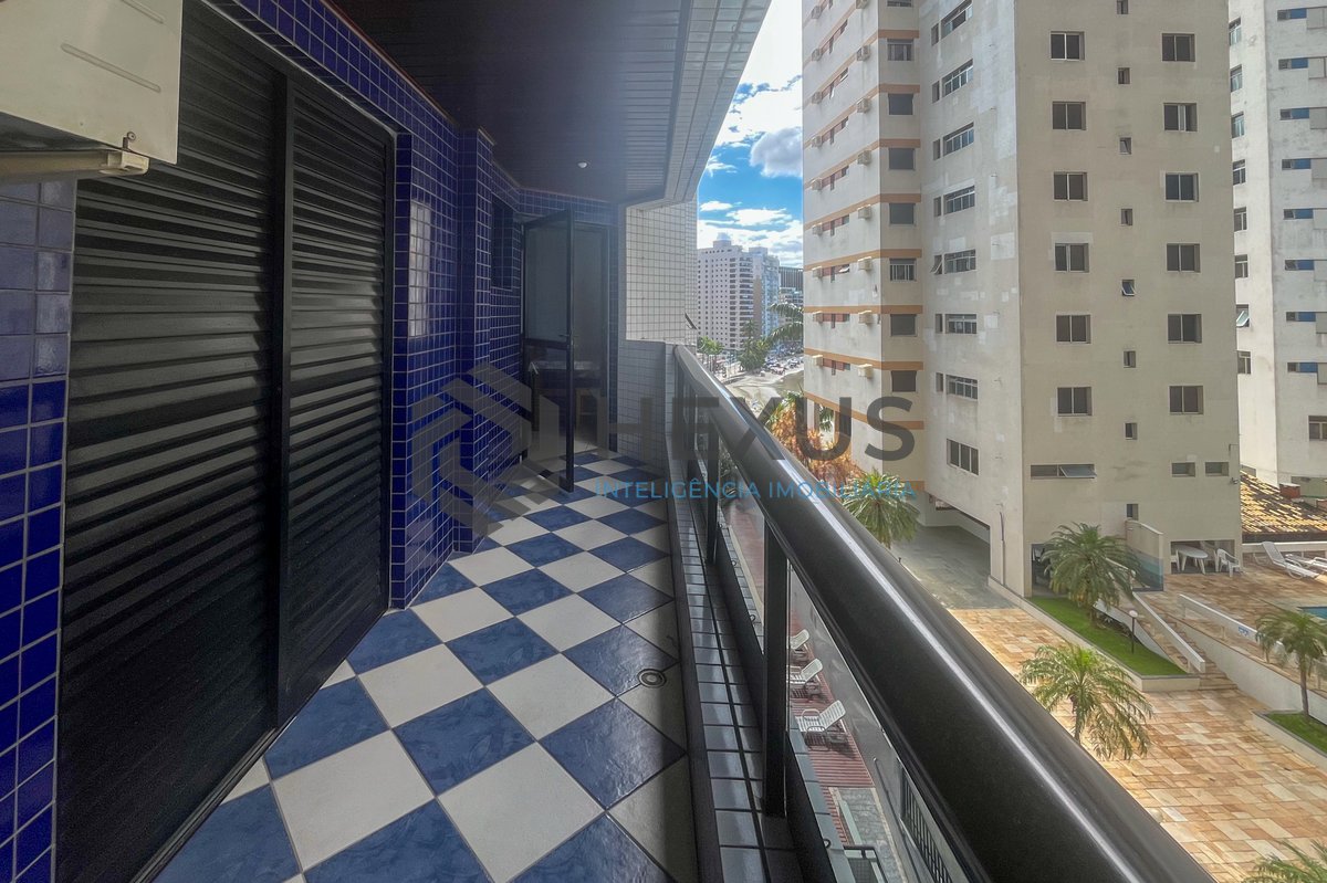 Foto 8 de Apartamento com varanda e lazer na beira mar da Praia das Asturias, Guaruja
