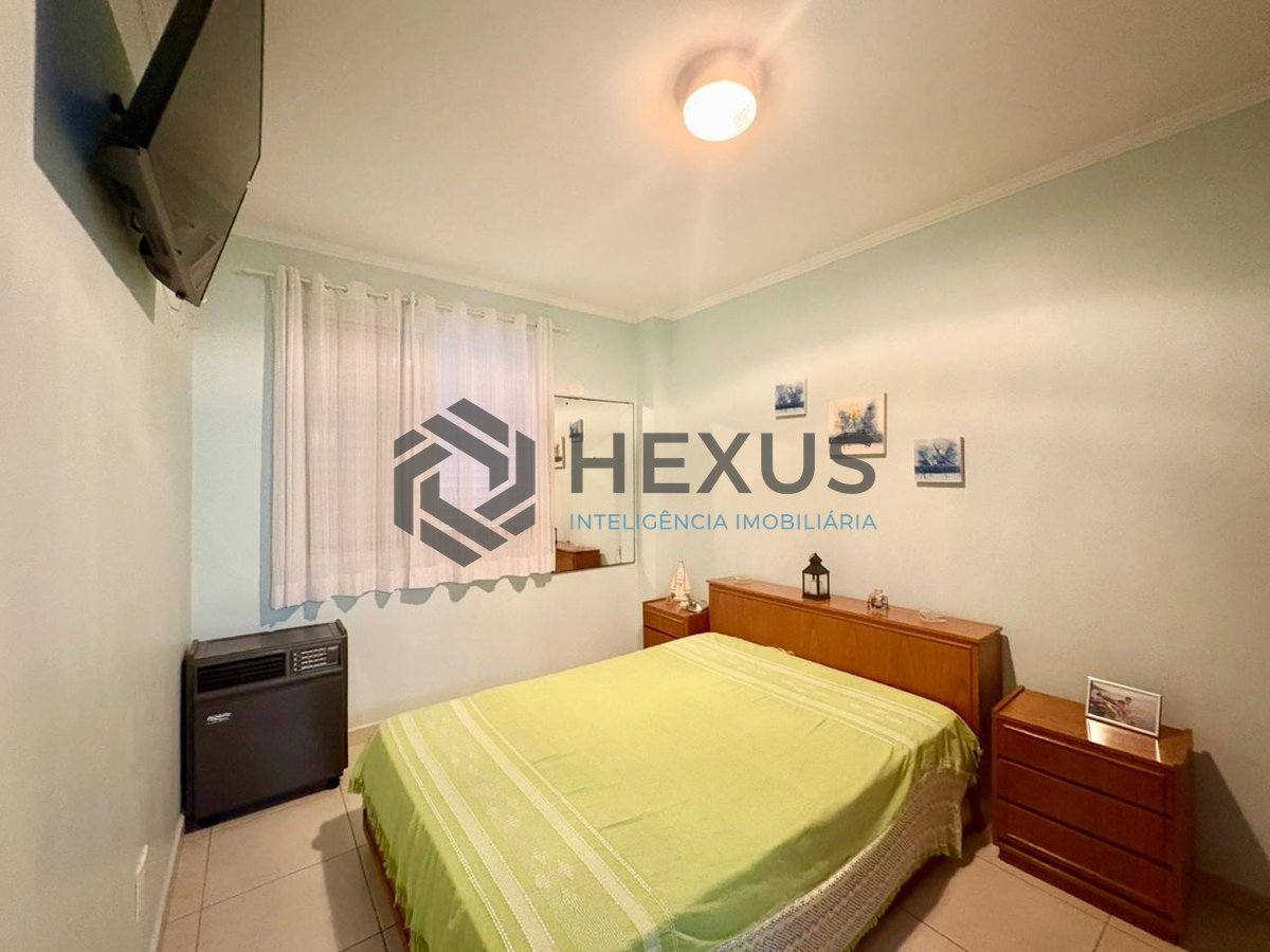 Foto 14 de Apartamento com varanda e lazer na Praia das Asturias, Guaruja