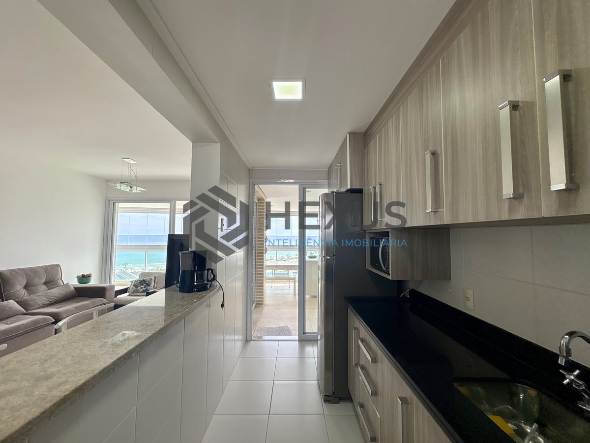 Foto 15 de Apartamento com varanda gourmet vista mar e lazer na Praia da Enseada, Guaruja