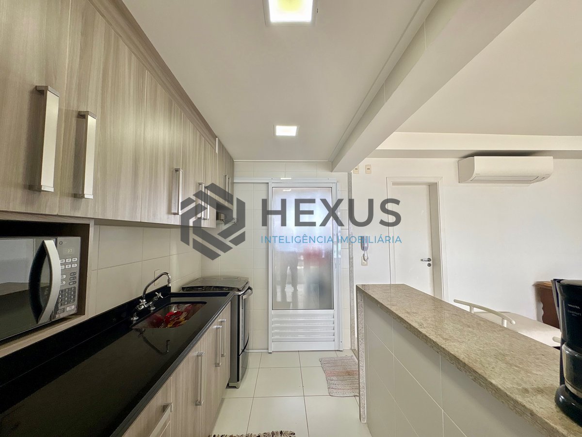 Foto 16 de Apartamento com varanda gourmet vista mar e lazer na Praia da Enseada, Guaruja