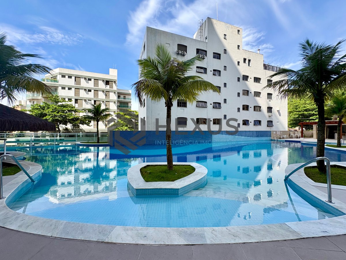 Foto 28 de Apartamento com varanda gourmet com vista mar e lazer de clube na beira mar da Praia da Enseada, Guaruja